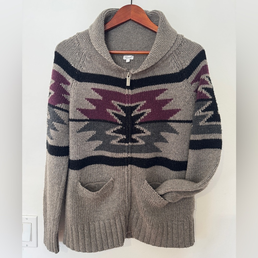 Kismet Western Style Knit | Aztec Pattern | L or Oversized S/M
